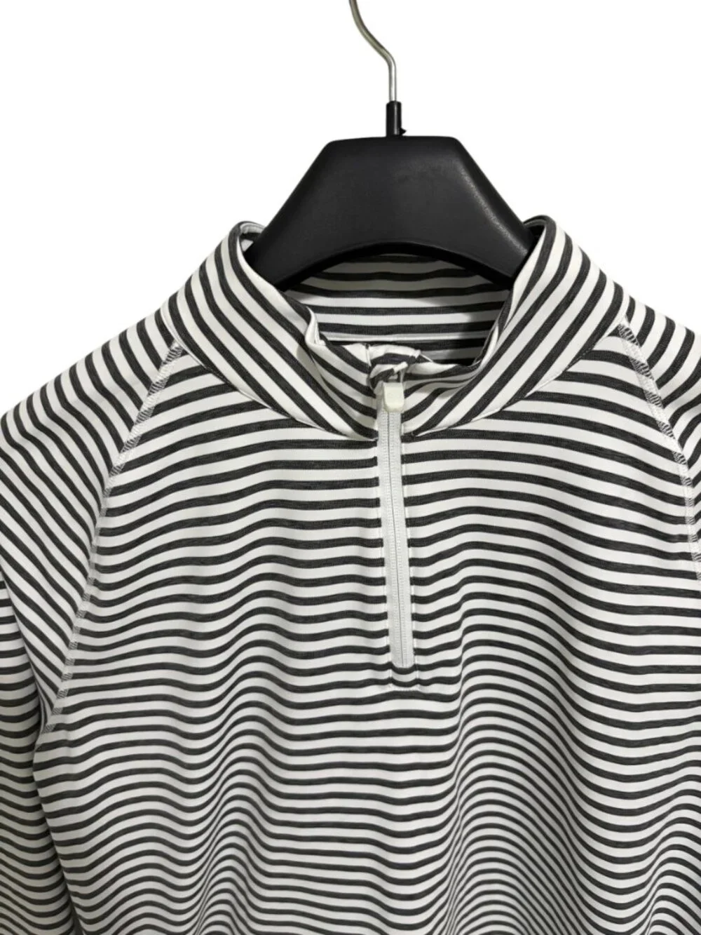 G/FORE 1/4 Zip Pullover Golf Sweater Mens Size XL Striped 1915 Logo - Picture 3 of 7